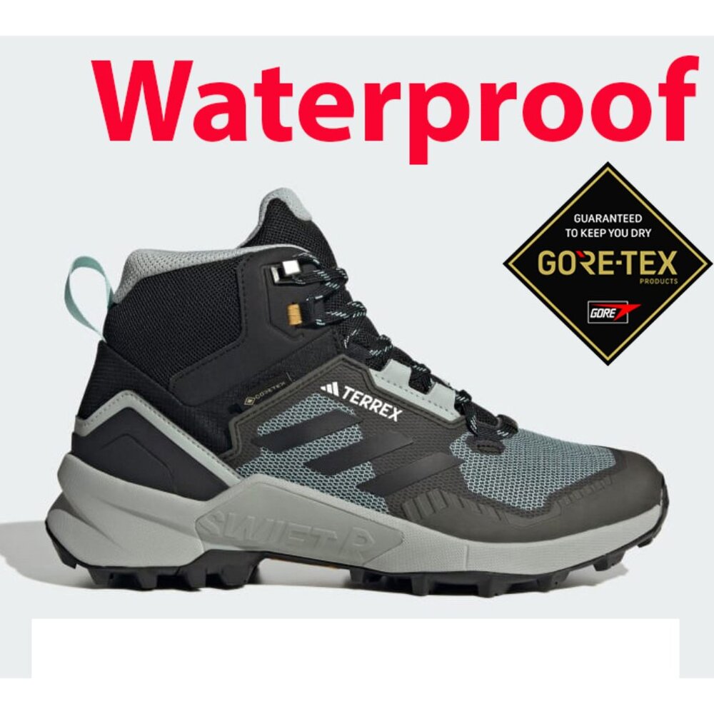 Brand New adidas Women's TERREX SWIFT R3 MID GORE-TEX HIKING SHOES